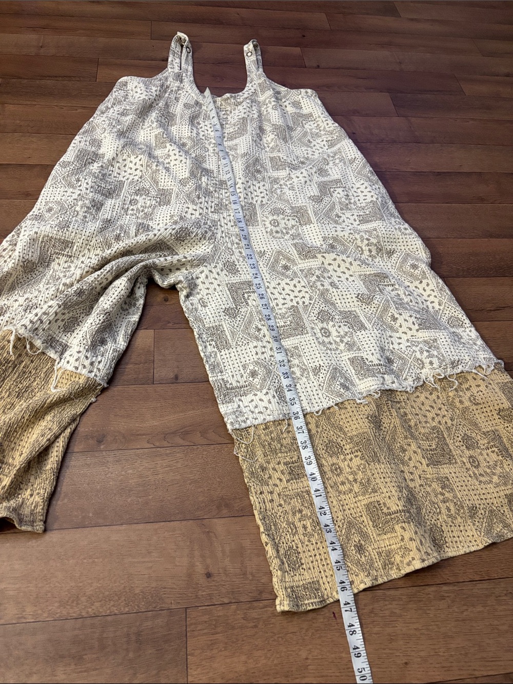 Oli & Hali plus size jumpsuit overalls boho Lagenlook VIEW RULER PICS fall chic - Picture 3 of 8